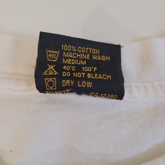 Vintage 1993 Paul McCartney “The New World Tour” Single Stitch Tee – Brockum XL - Picture 7 of 12